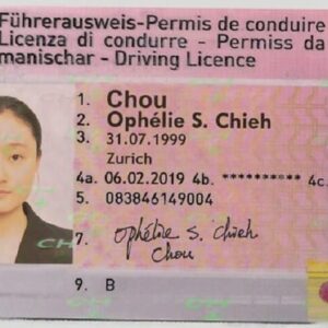 Buy Swiss driver license