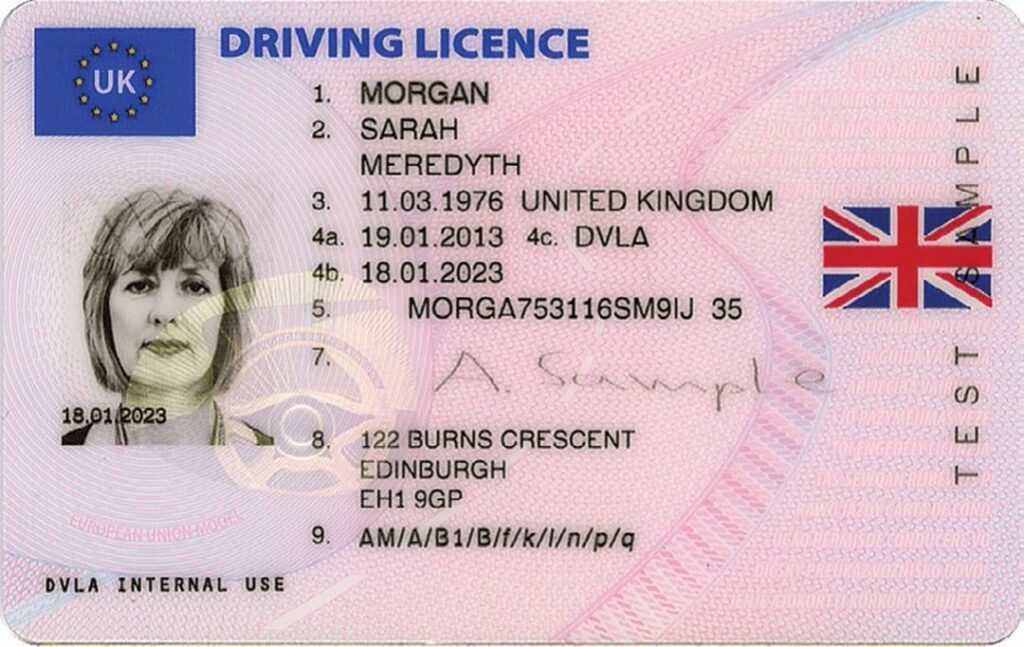 Buy UK drivers license