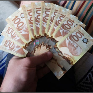 Canadian Counterfeit 100 Dollar Bills