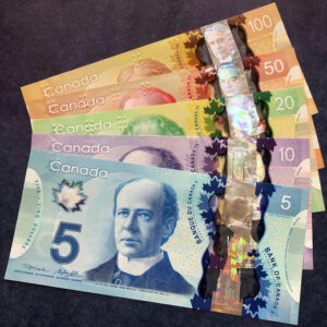 Counterfeit Canadian 5 Dollar